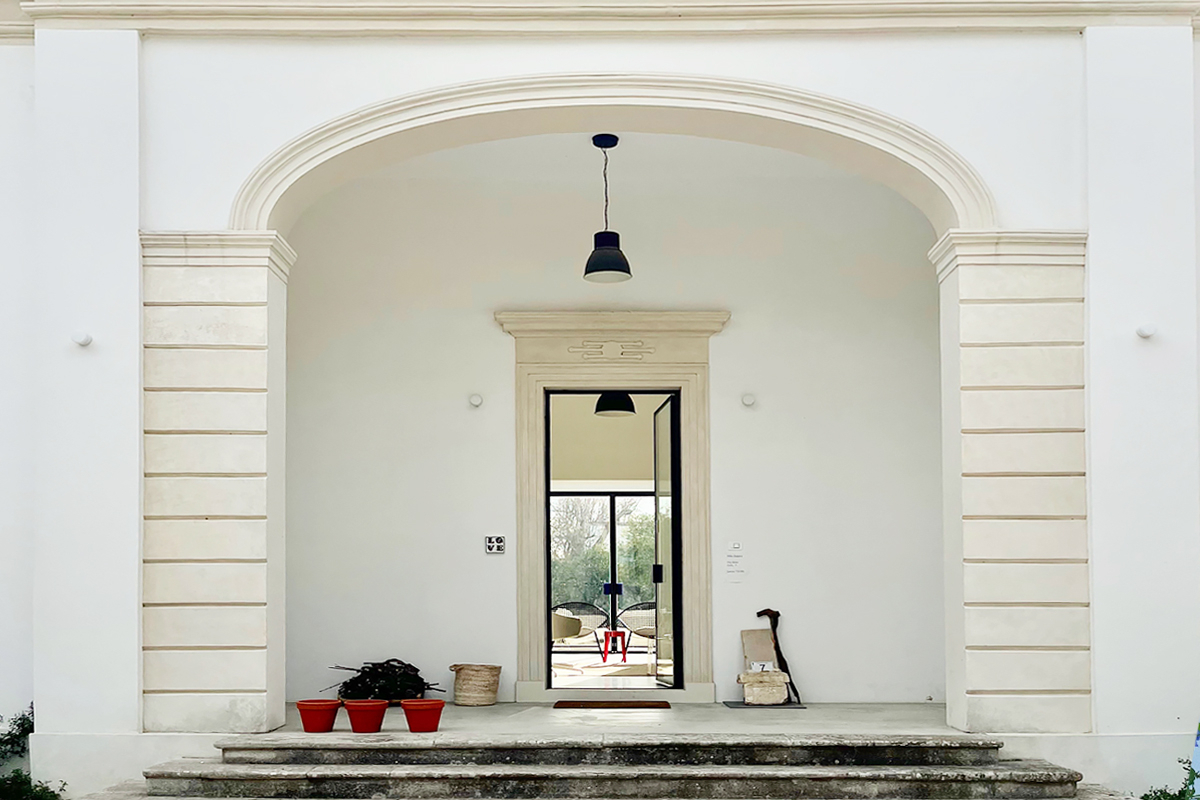 entrée maison rénovée ancienne