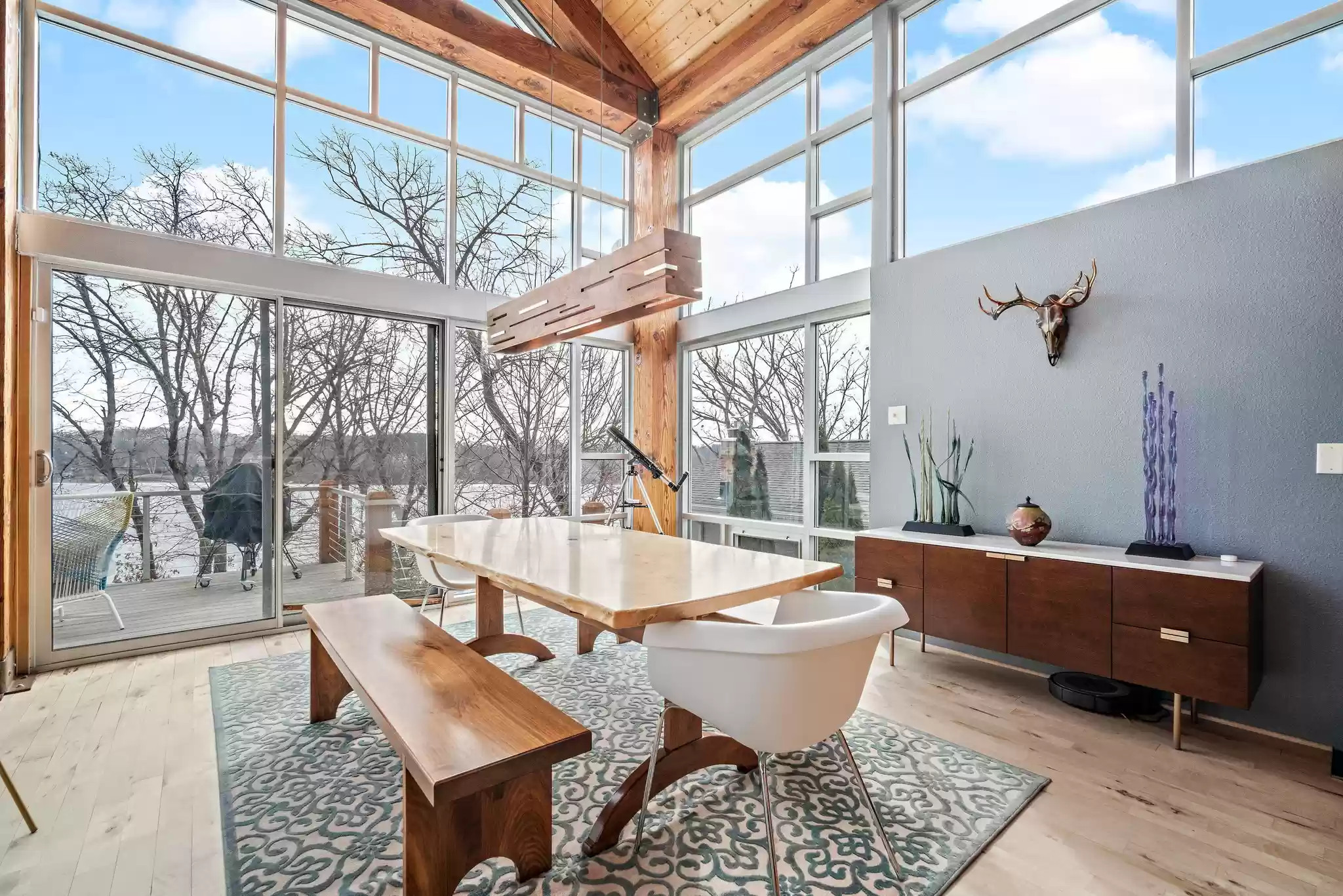 salon maison d'architecte