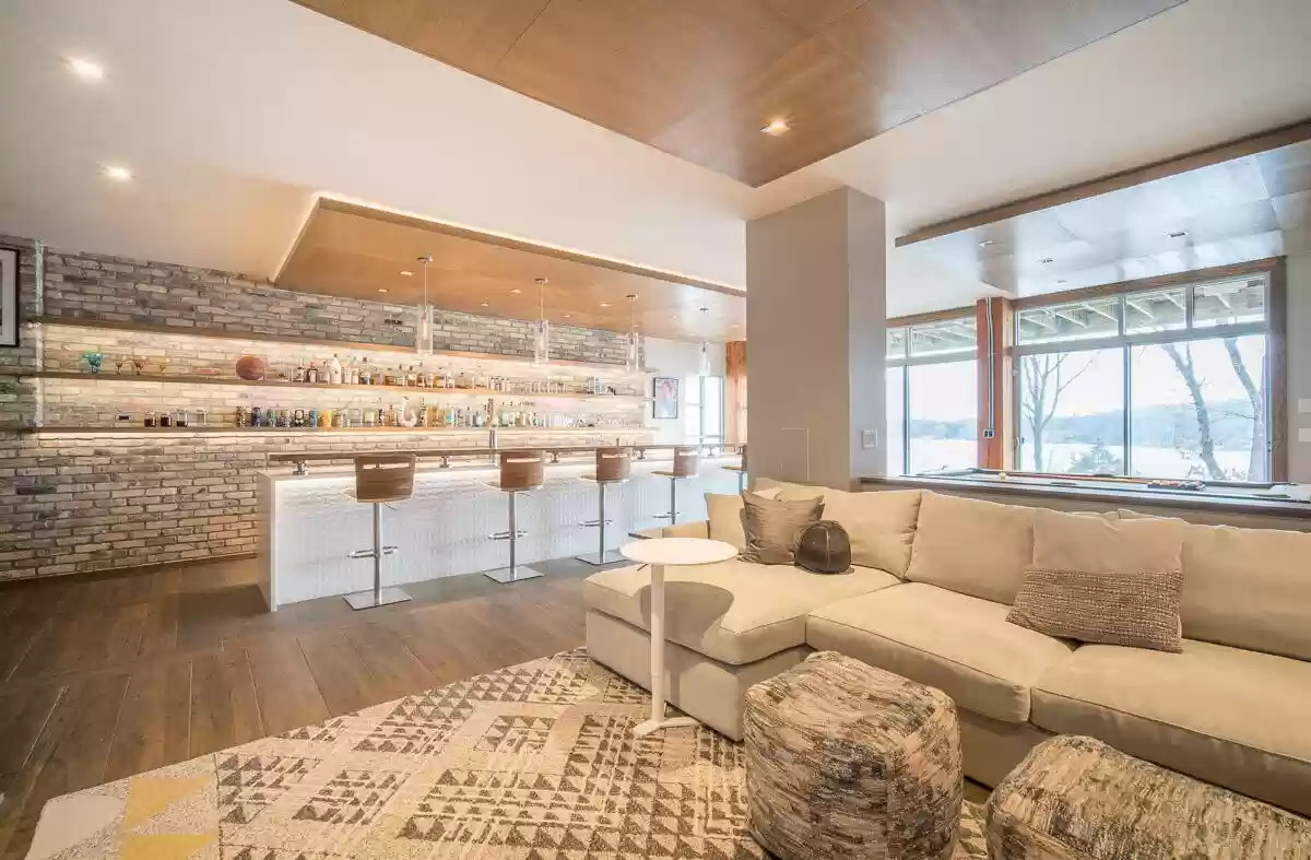 salon maison d'architecte