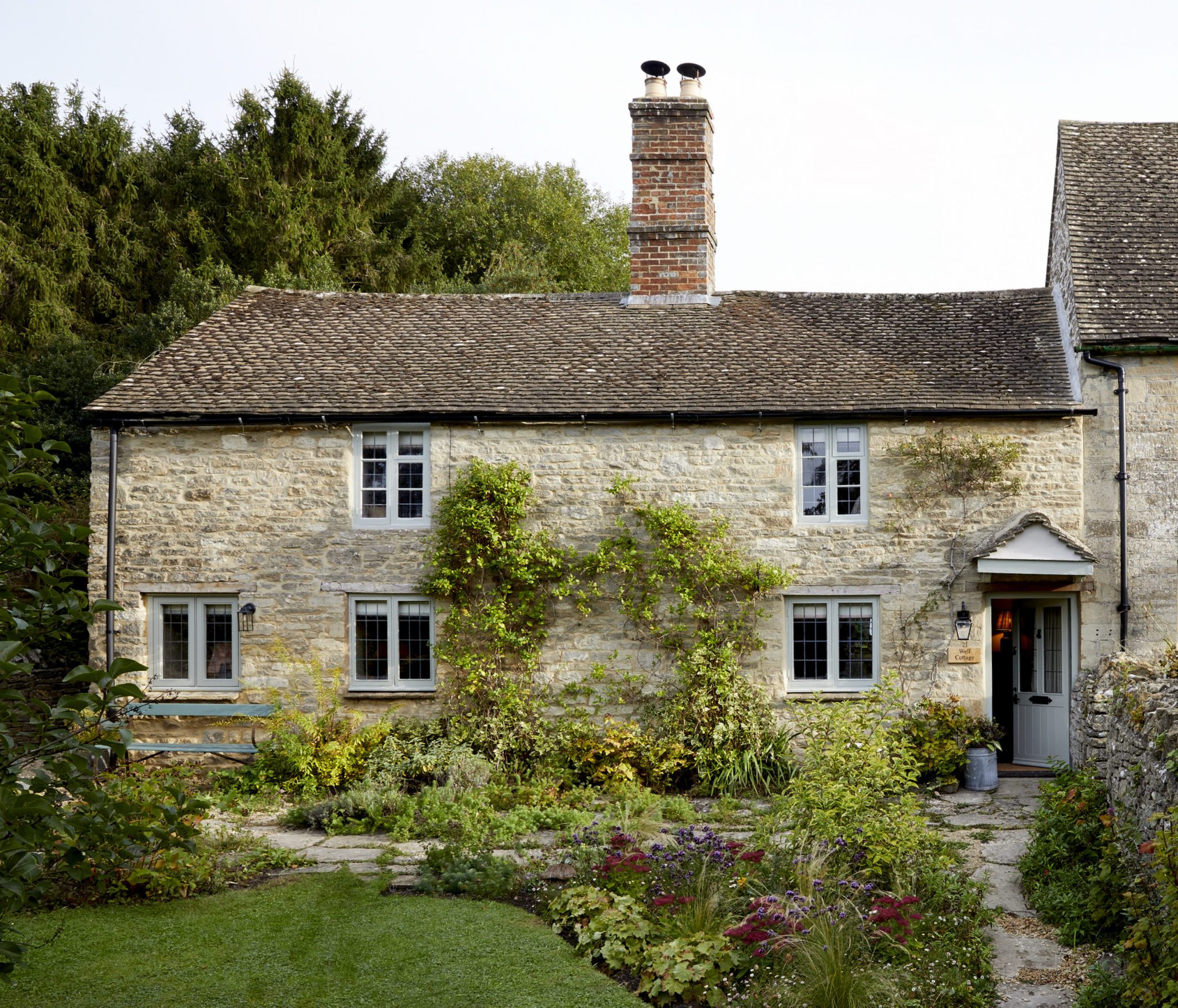 façade cottage anglais
