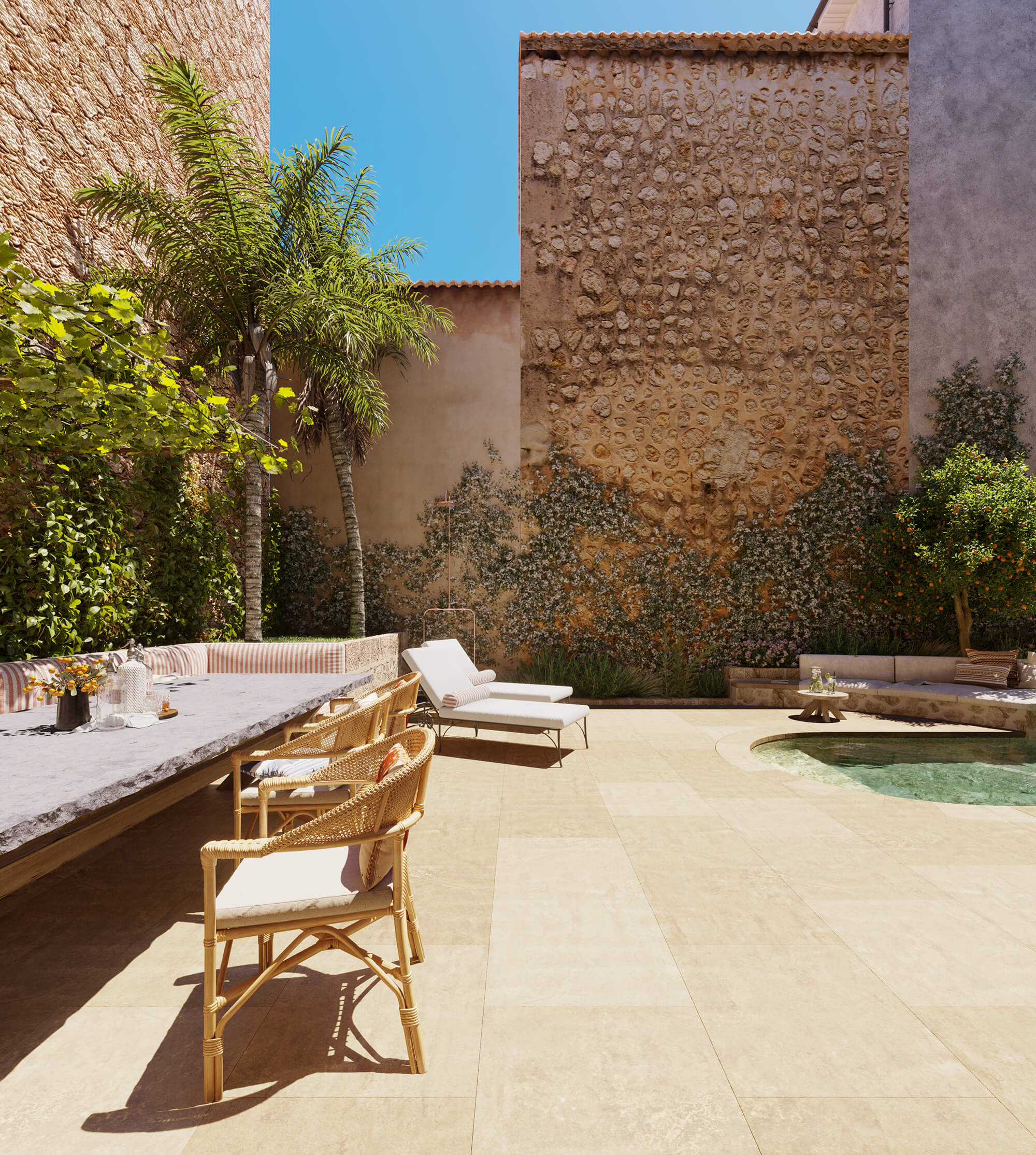 jardin avec piscine villa Mon Cor Berrow Projects jardin avec piscine villa Mon Cor Berrow Projects