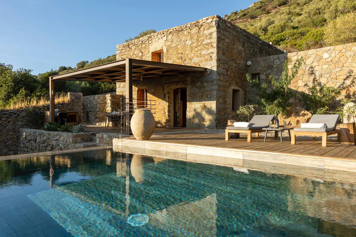 maison en pierres rénovée