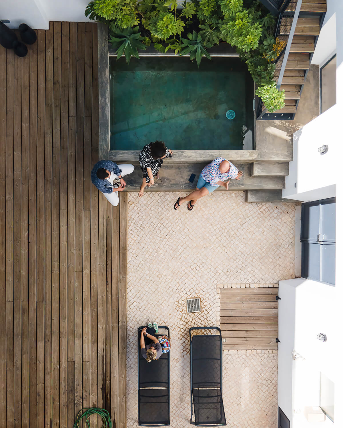 terrasse avec piscine maçonnée terrasse avec piscine maçonnée