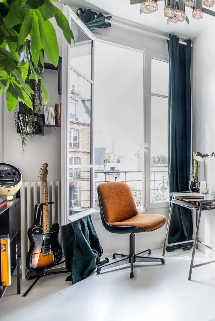 bureau dans salon bureau dans salon