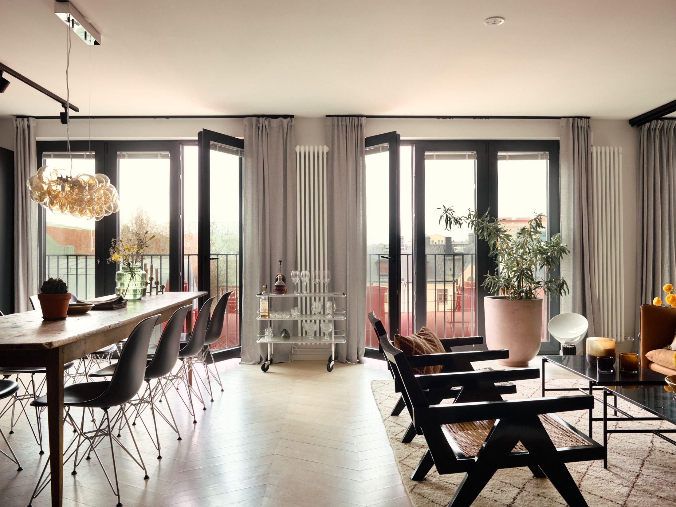 salon décoration contemporaine