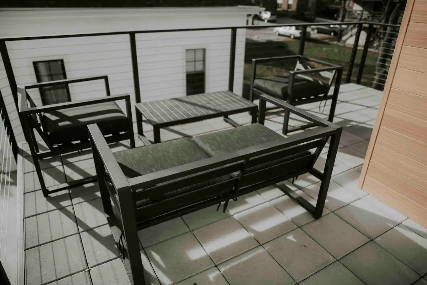 terrasse maison container