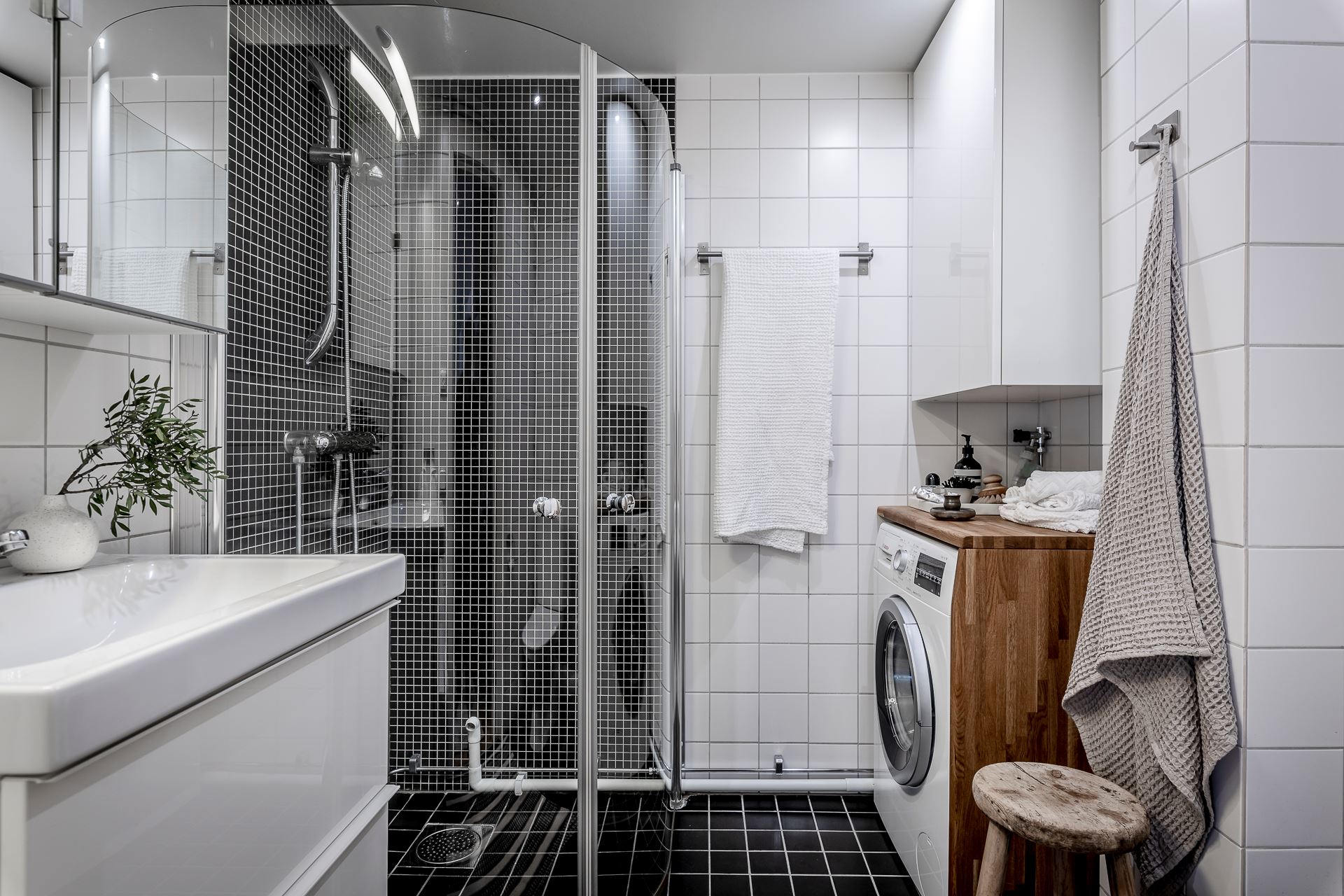 salle de bain décoration design et naturelle
