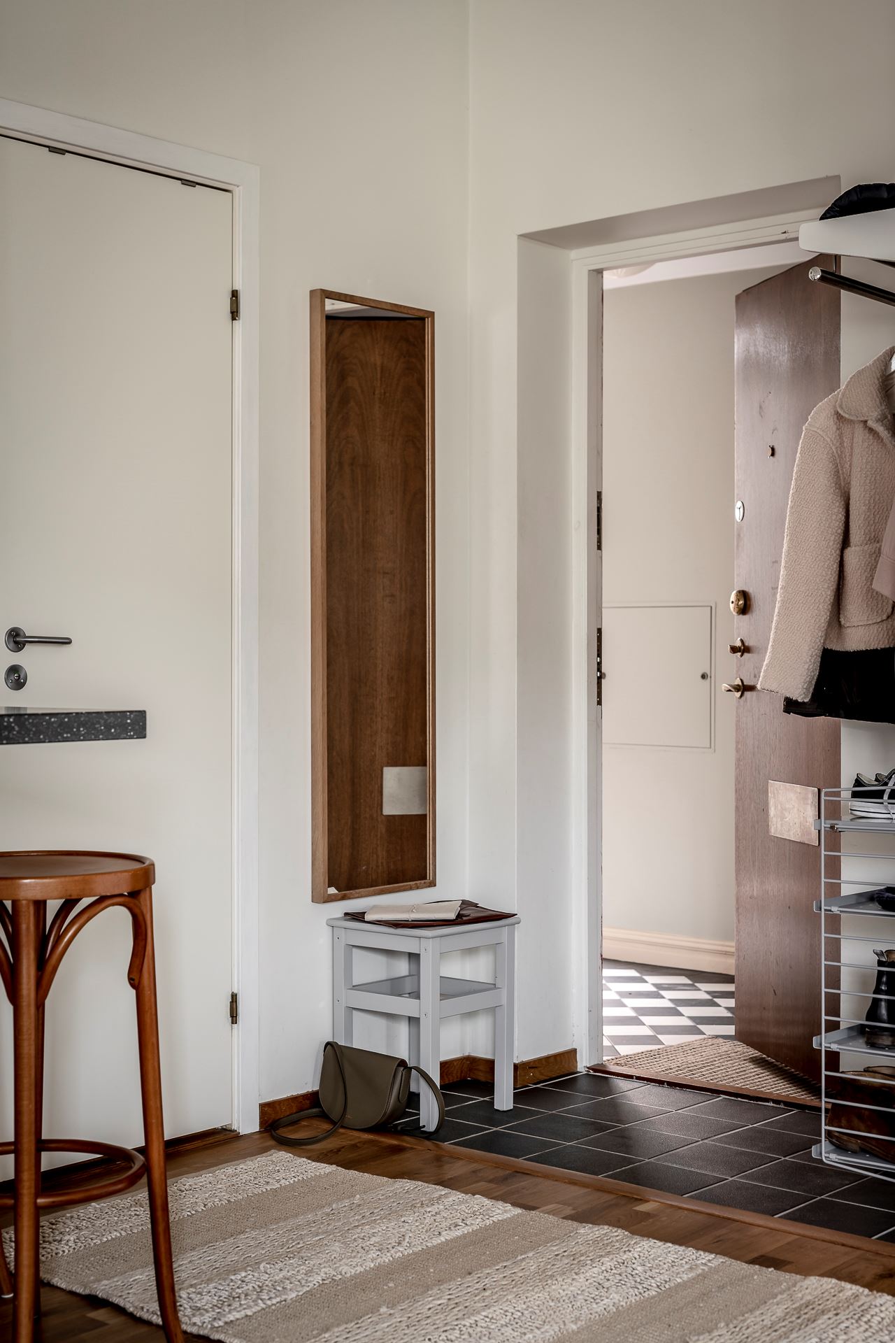 entrée appartement rénové
