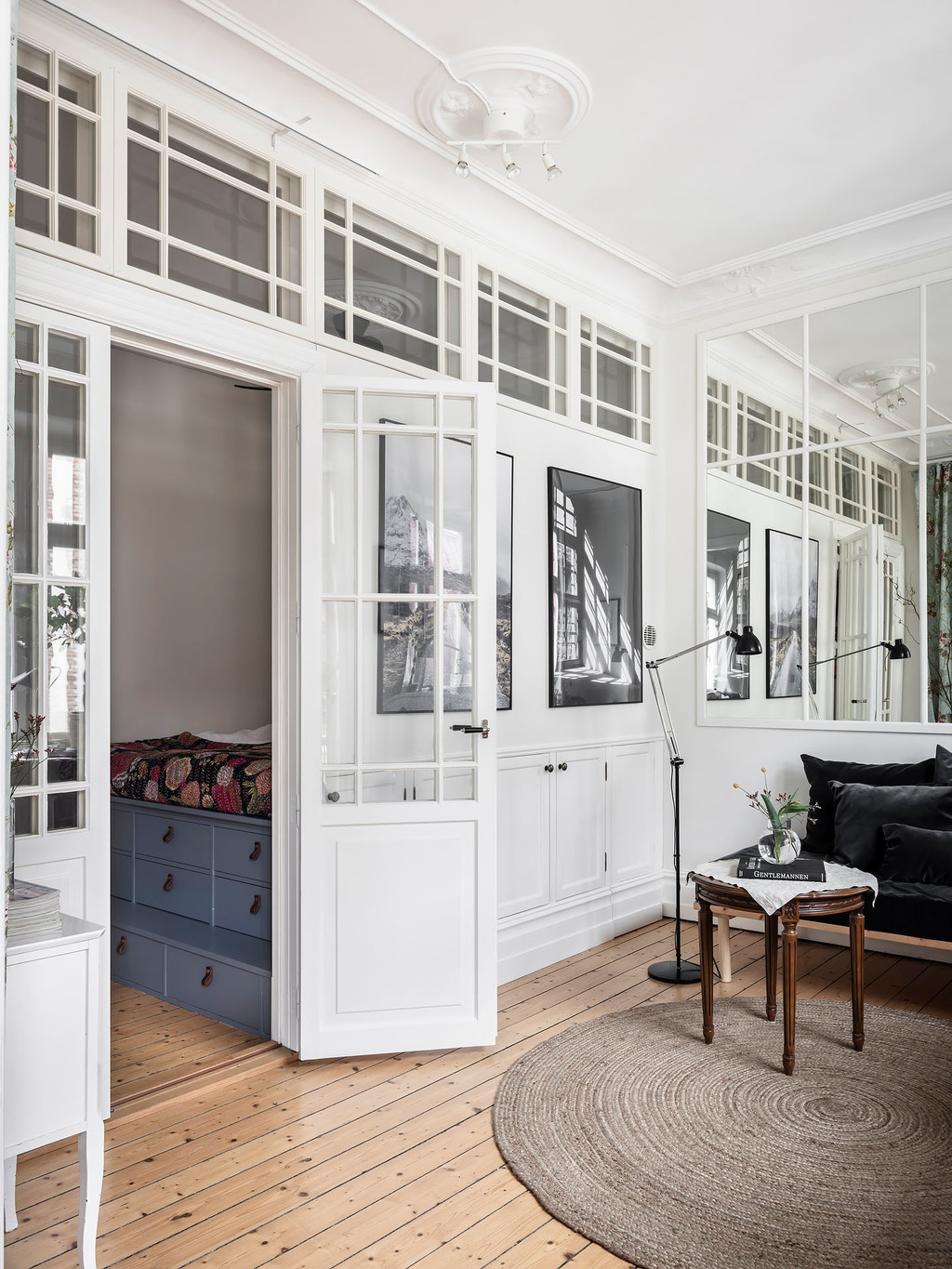 salon avec verrière blanche salon avec verrière blanche
