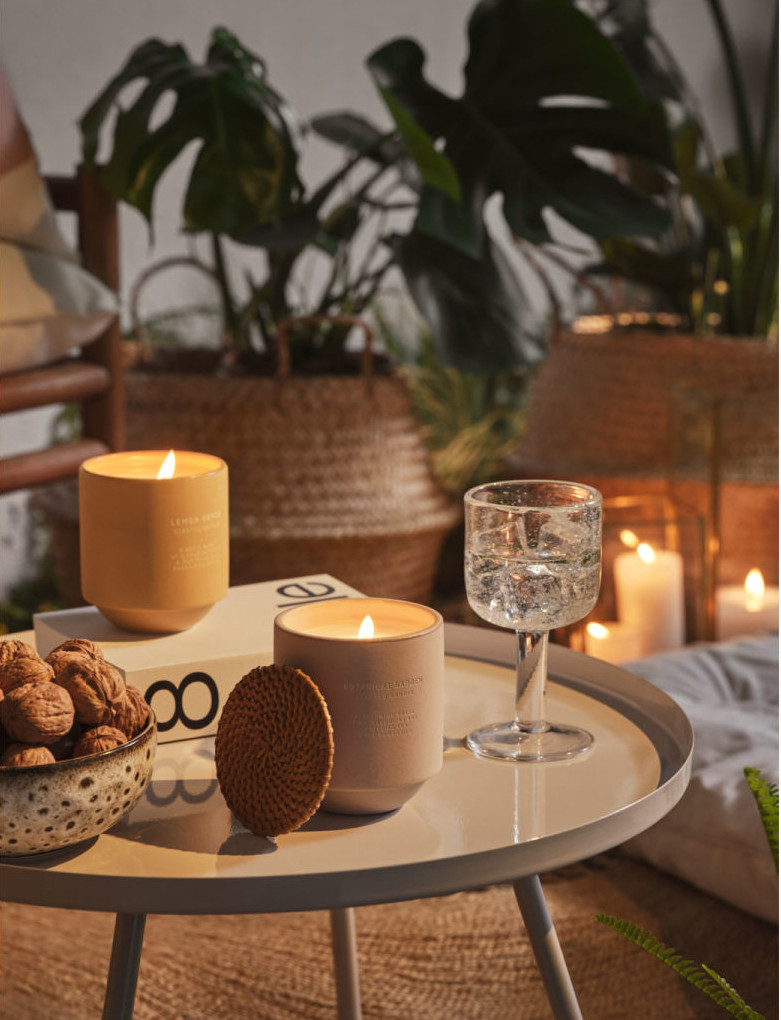 bougies sur table basse bougies sur table basse