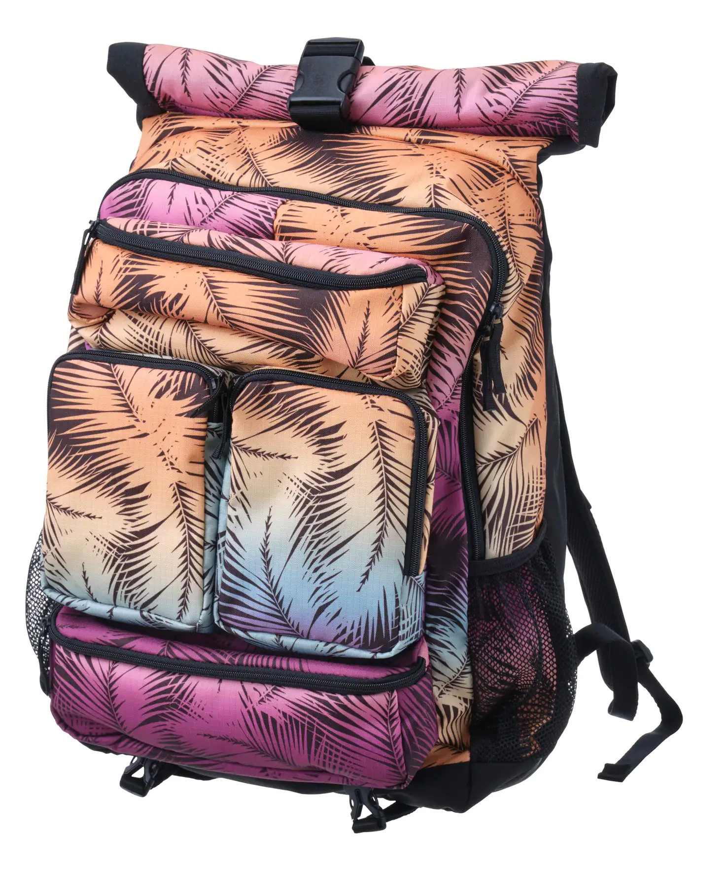 sac à dos motif feuilles de palmier