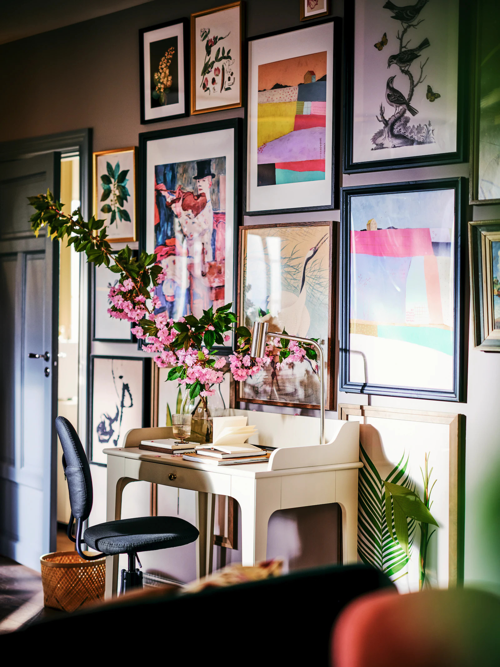 bureau décoration maximaliste IKEA bureau décoration maximaliste IKEA