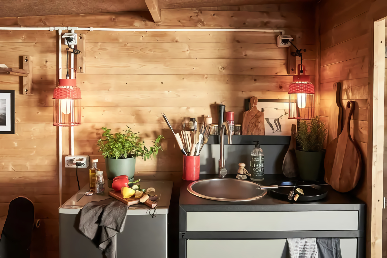 abri de jardin bois avec terrasse et cuisine d abri de jardin bois avec terrasse et cuisine d'été