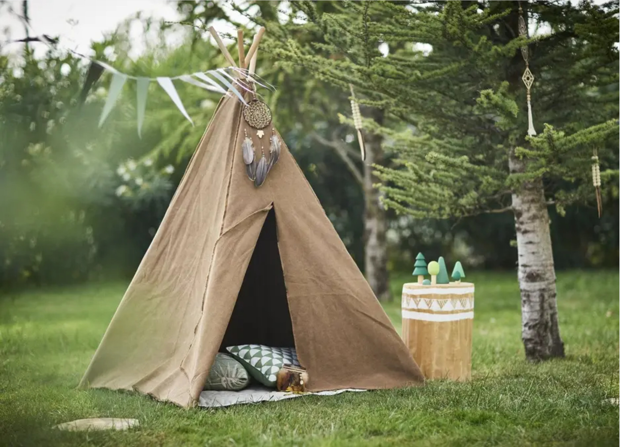tipi de jardin en toile tipi de jardin en toile