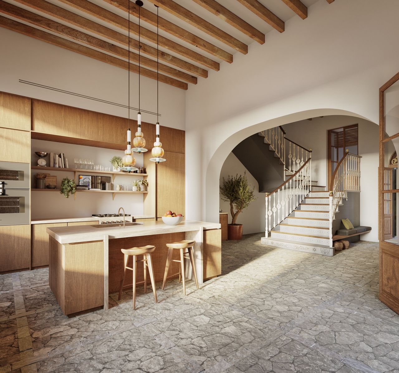 cuisine maison en pierres centenaire Mon Cor Berrow Projects cuisine maison en pierres centenaire Mon Cor Berrow Projects