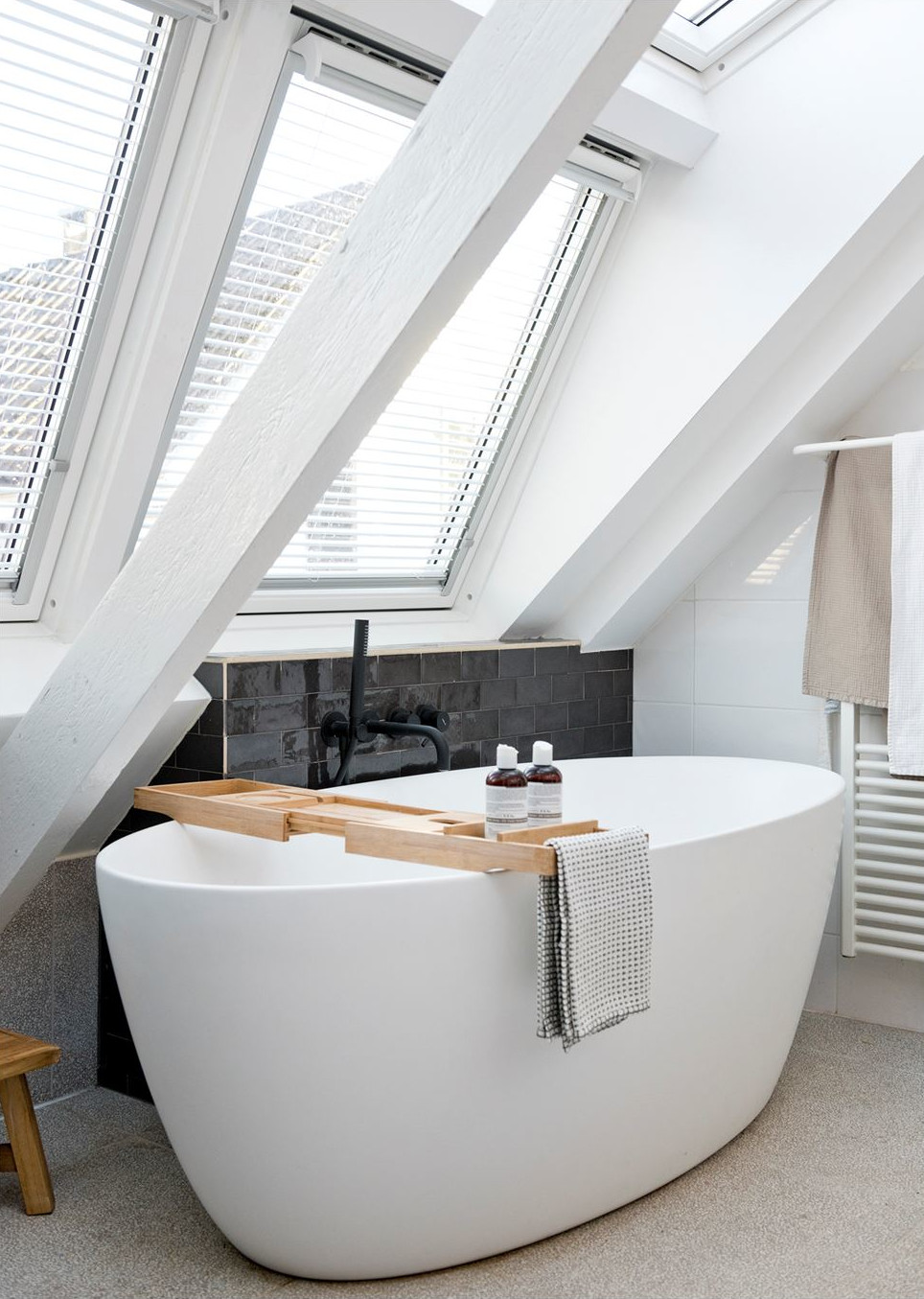 baignoire îlot design