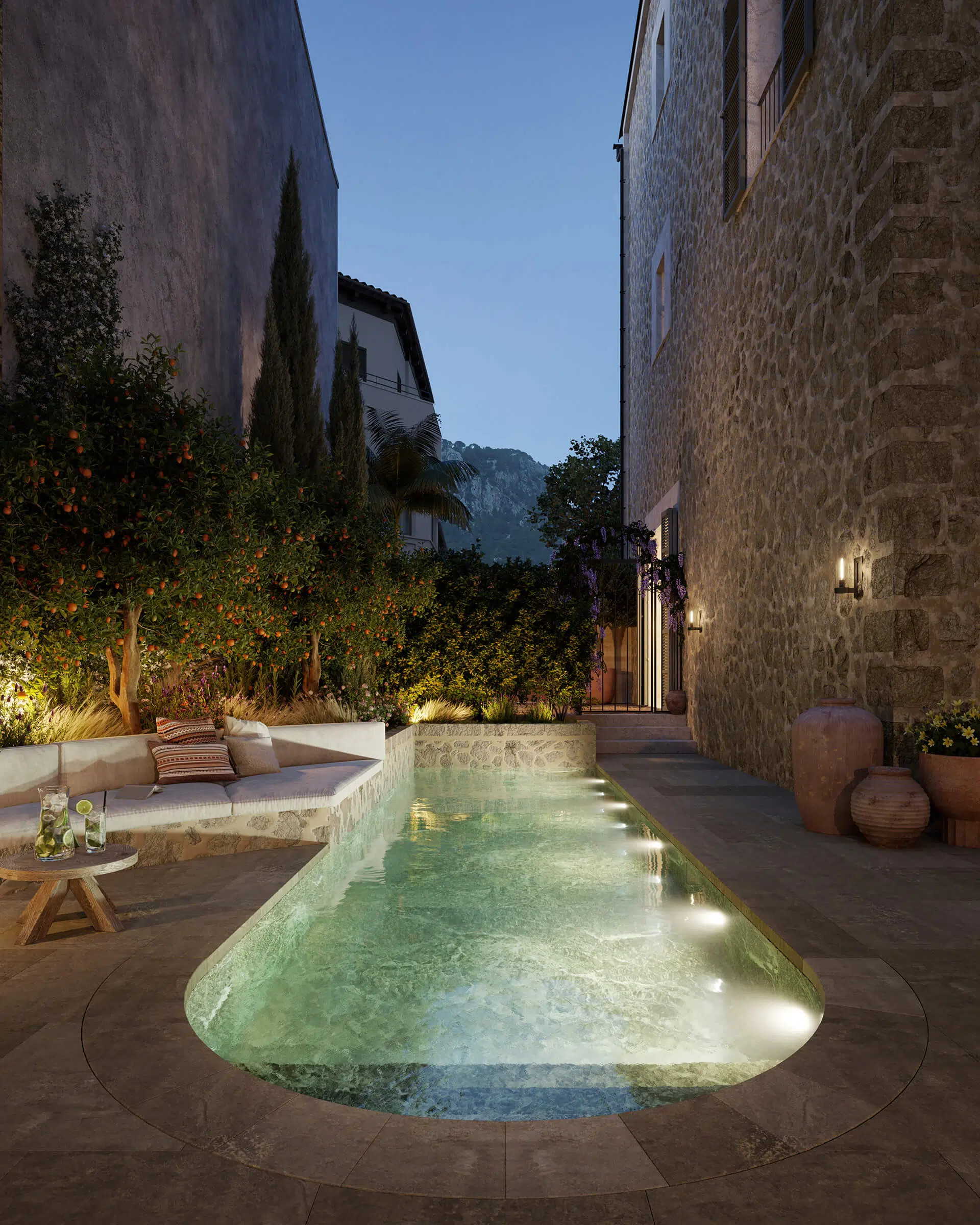 jardin avec piscine villa Mon Cor Berrow Projects jardin avec piscine villa Mon Cor Berrow Projects