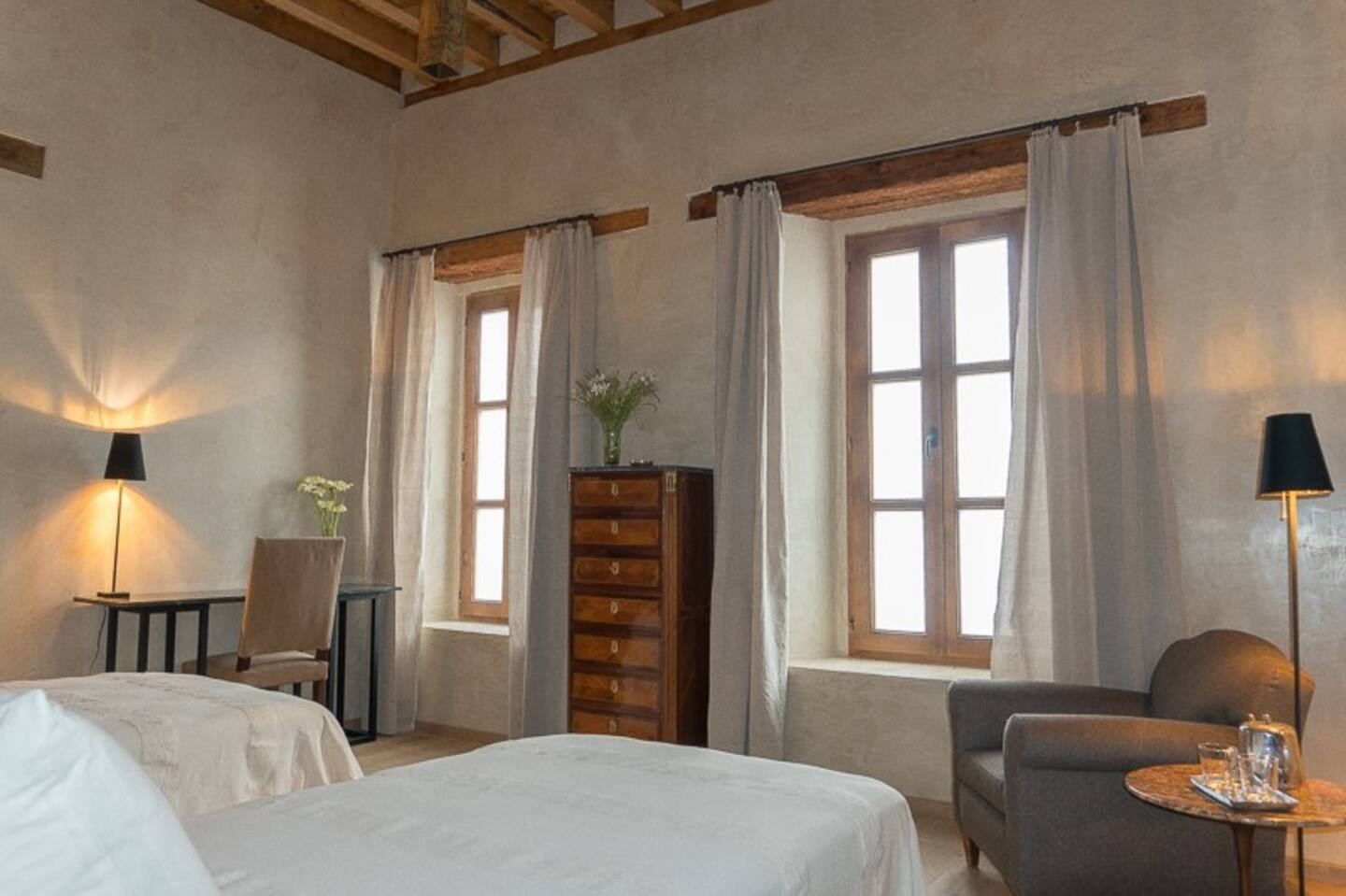 chambre maison rénovée décoration rustique chic chambre maison rénovée décoration rustique chic