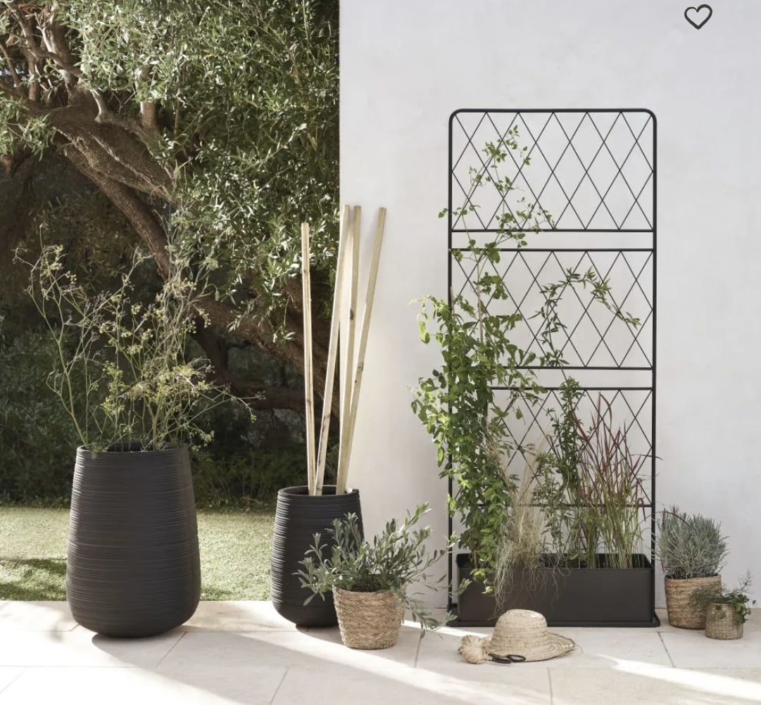 jardinière métal avec claustra métal jardinière métal avec claustra métal
