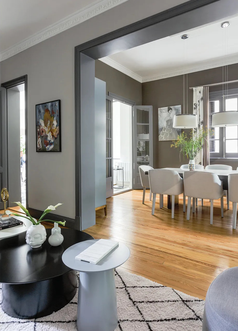 salon contemporain maison rénovée salon contemporain maison rénovée