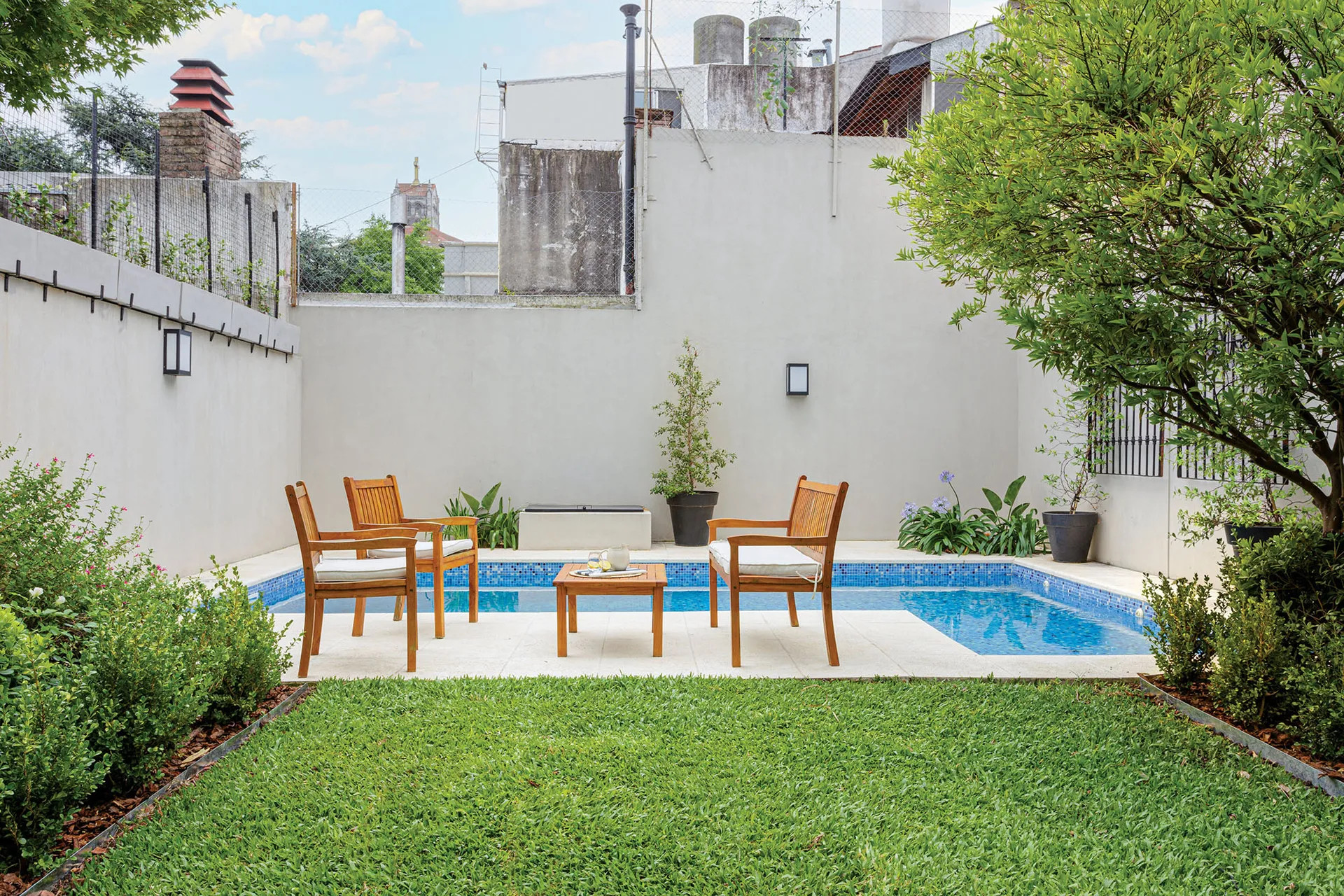 jardin de ville avec piscine jardin de ville avec piscine