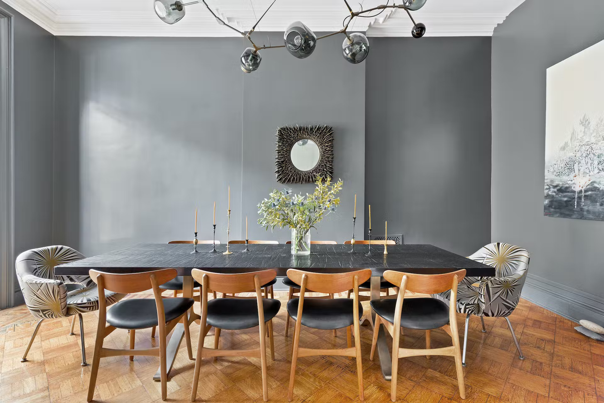 salle à manger décoration contemporaine