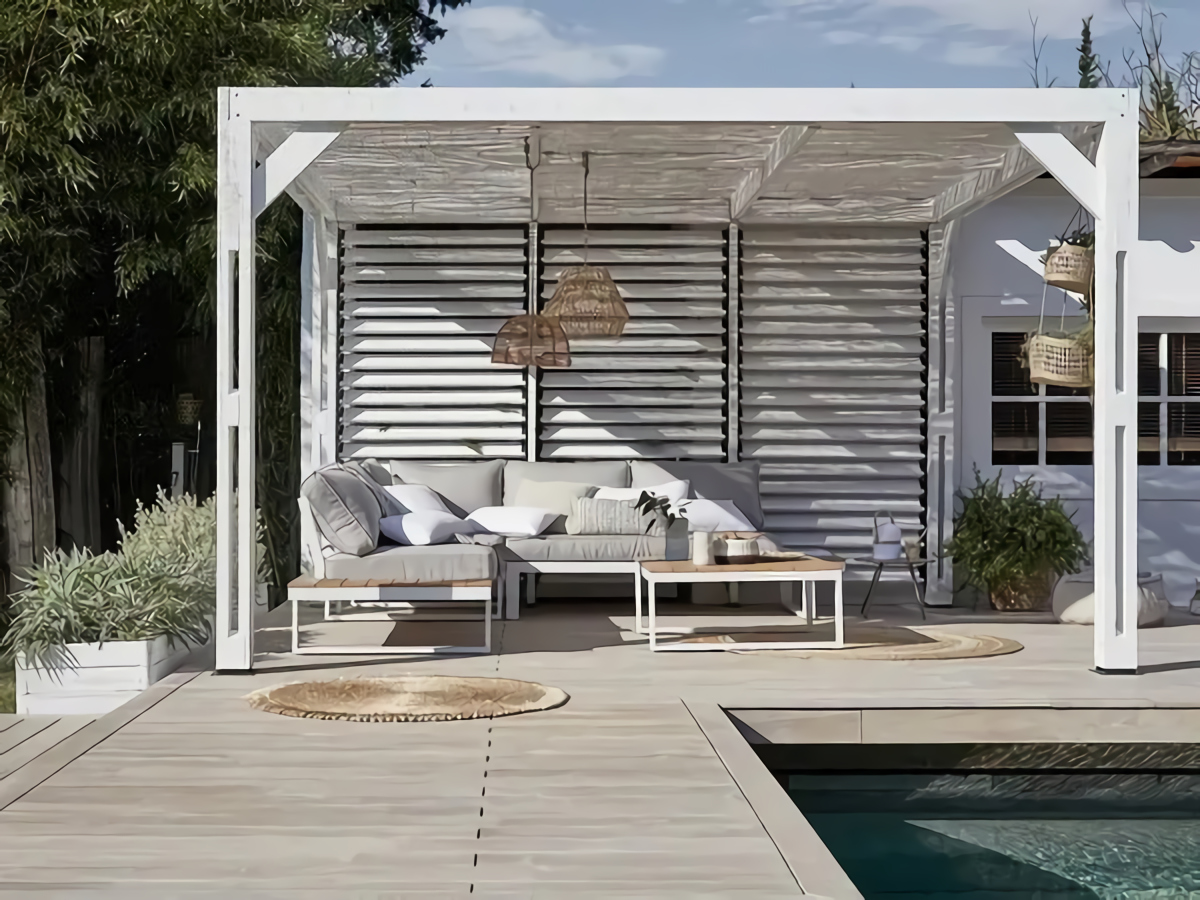 terrasse avec pergola