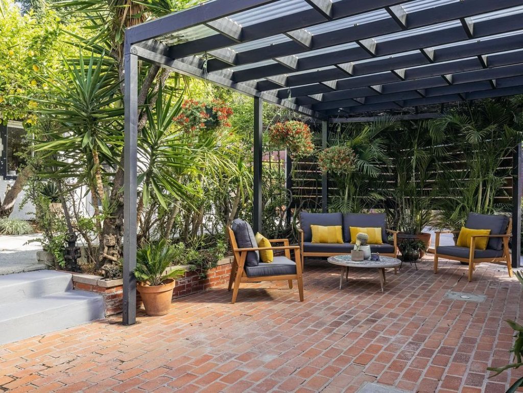 pergola acier sur terrasse pergola acier sur terrasse