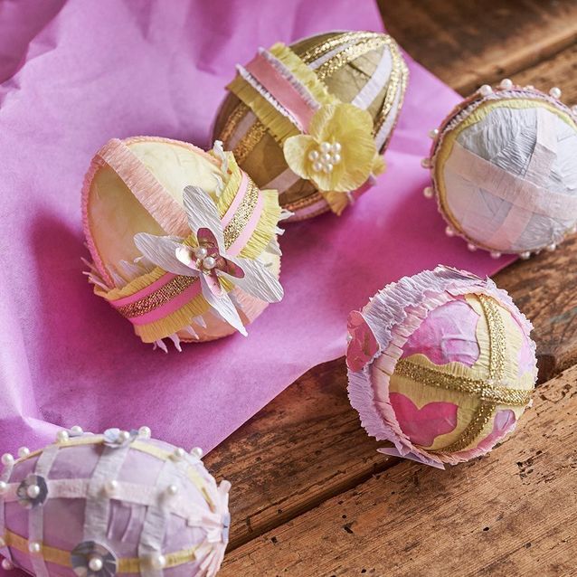 décoration oeufs Pâques DIY Sostrene Grene décoration oeufs Pâques DIY Sostrene Grene