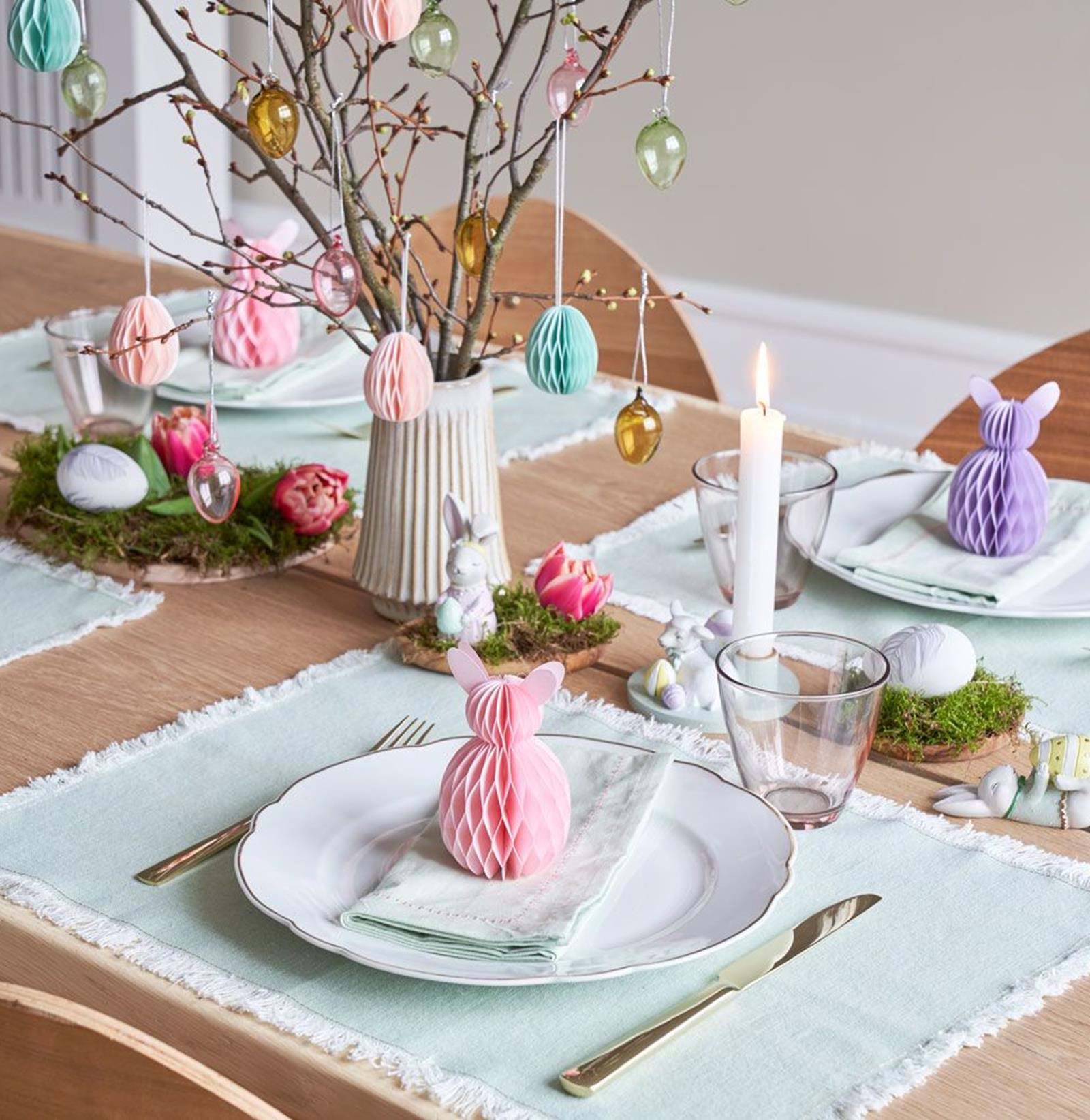 décoration table de Pâques Sostrene Grene décoration table de Pâques Sostrene Grene