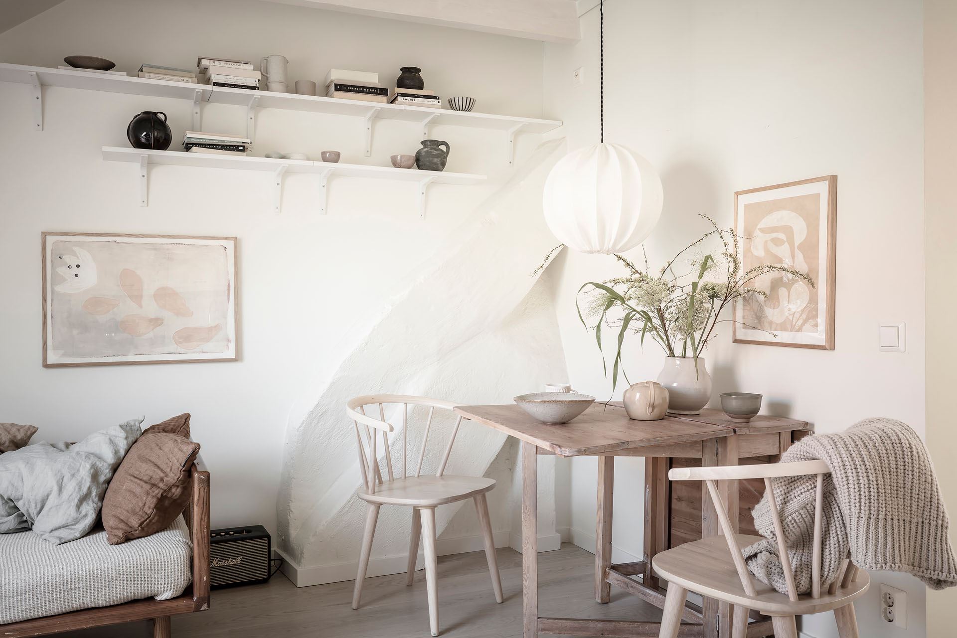 salon décoration scandinave