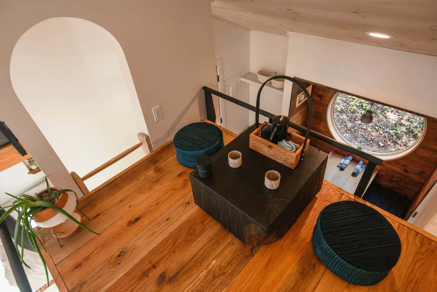 mezzanine tiny house