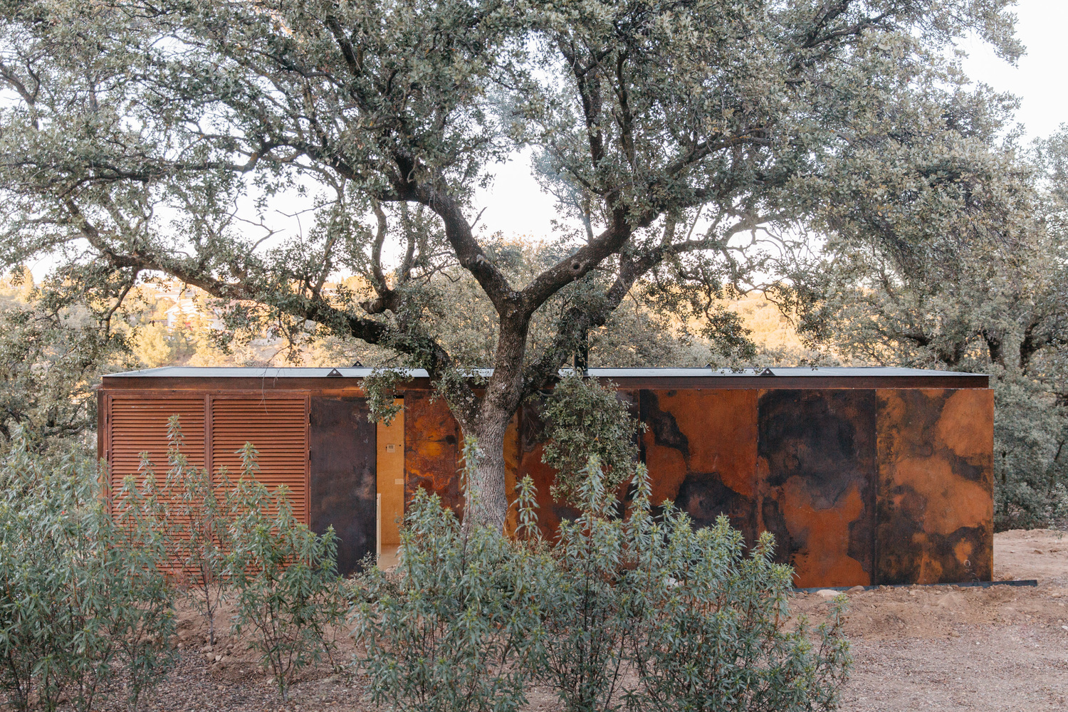 façade métal tiny house 34m2 façade métal tiny house 34m2