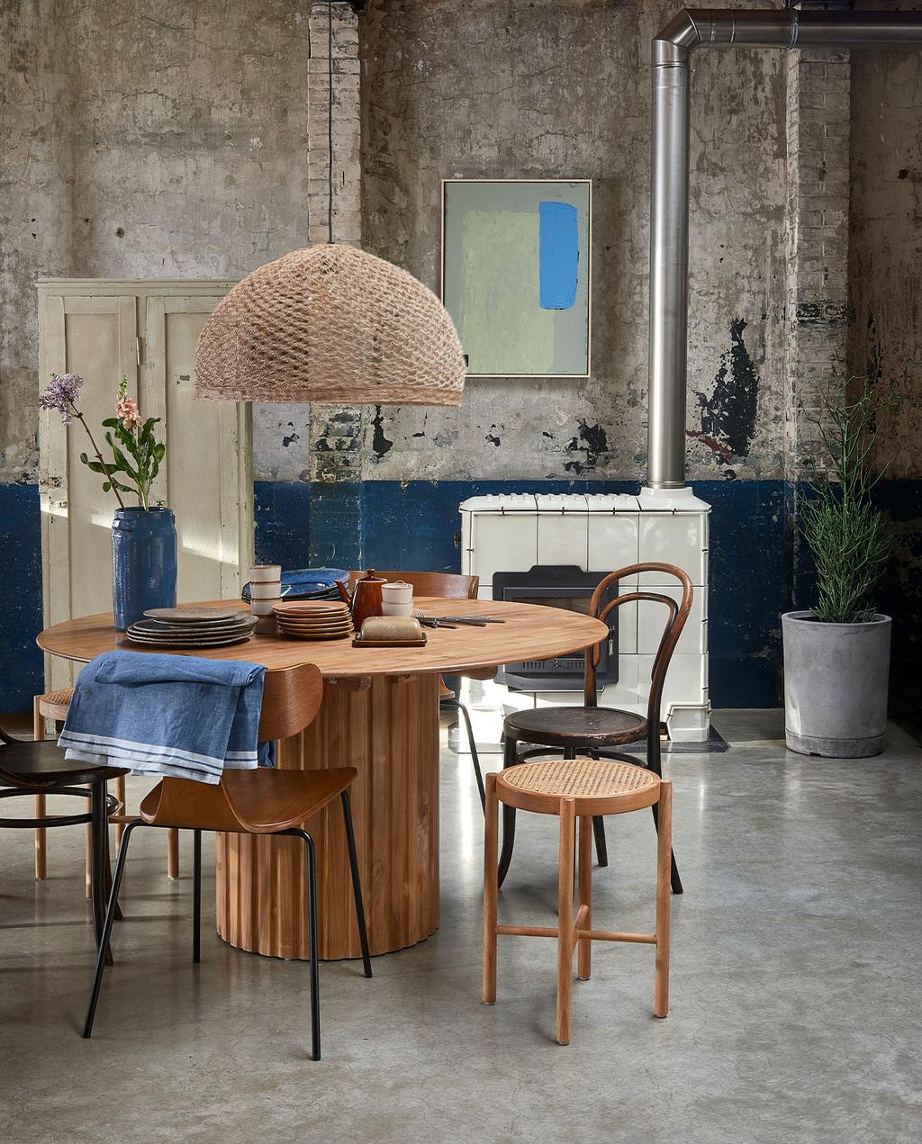 salle à manger loft décoration contemporaine