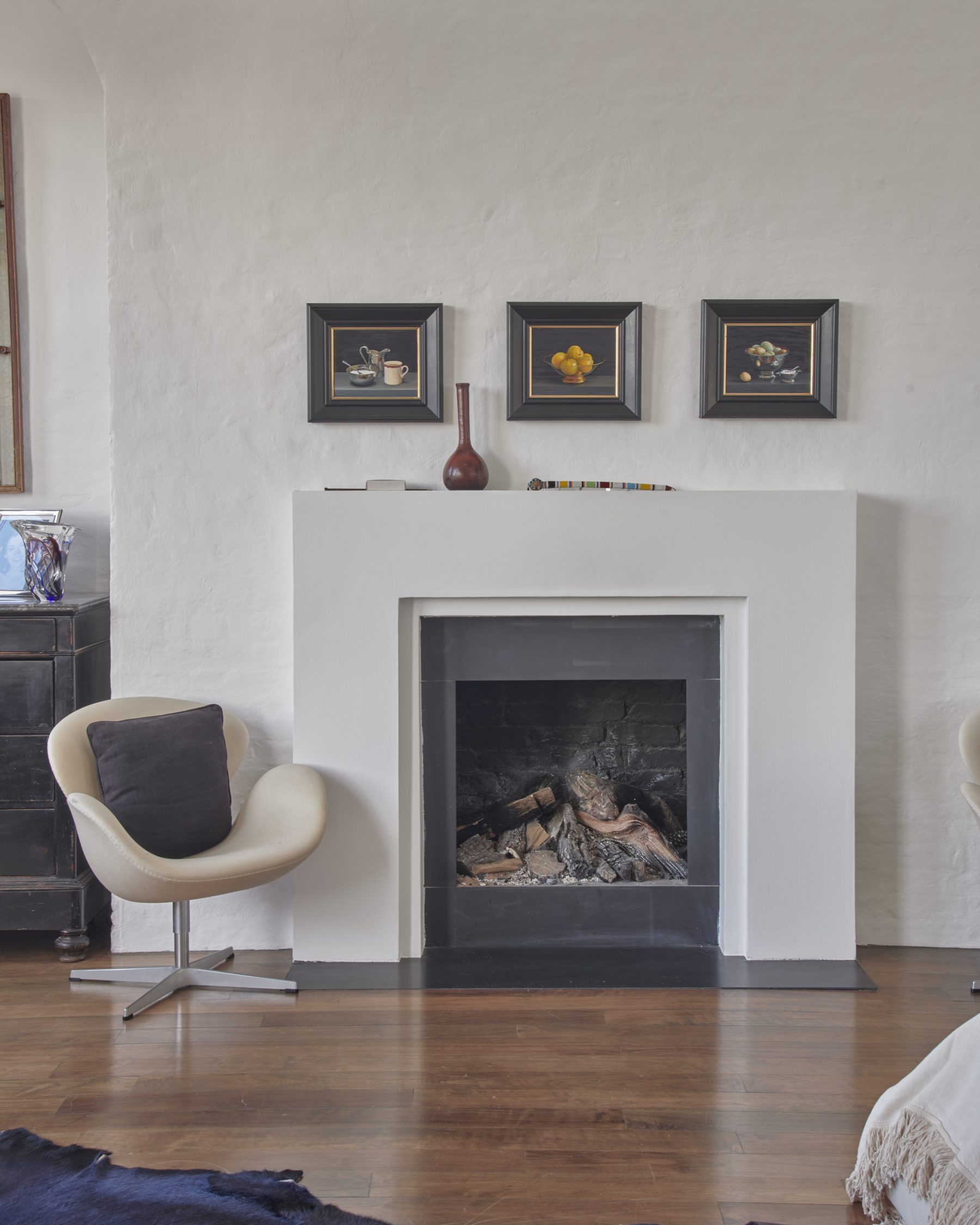 cheminée blanche design cheminée blanche design