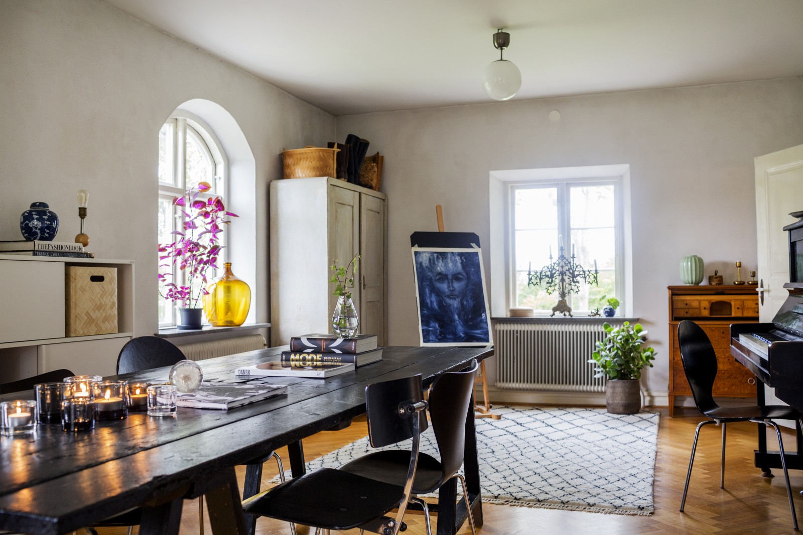 salle à manger maison rénovée