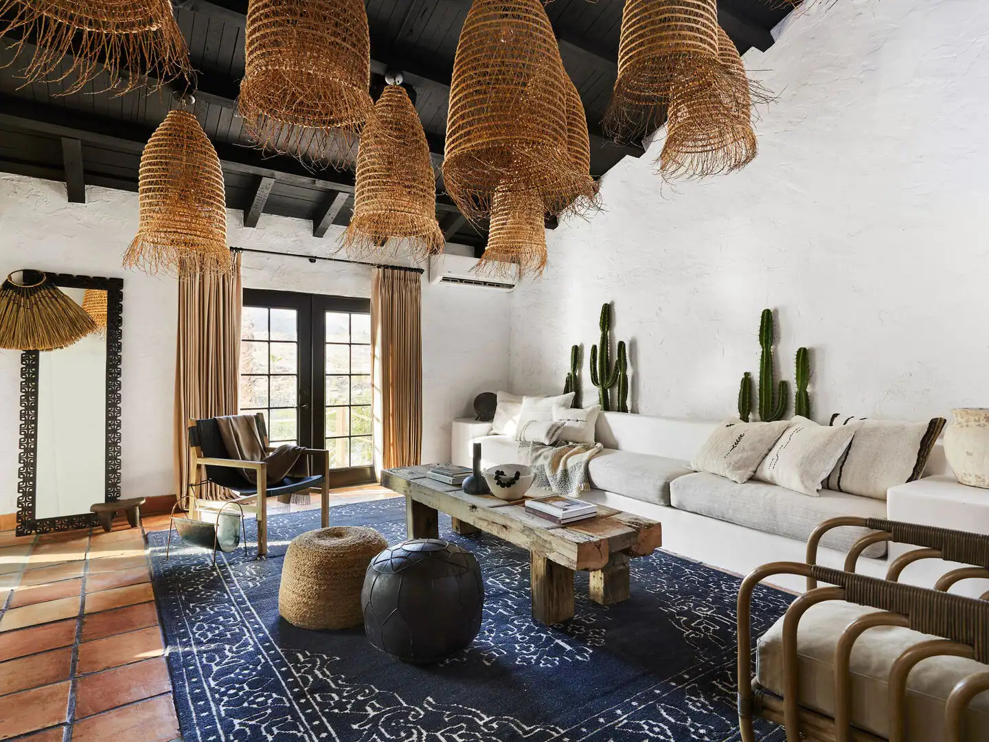 salon maison de Bobby Berk