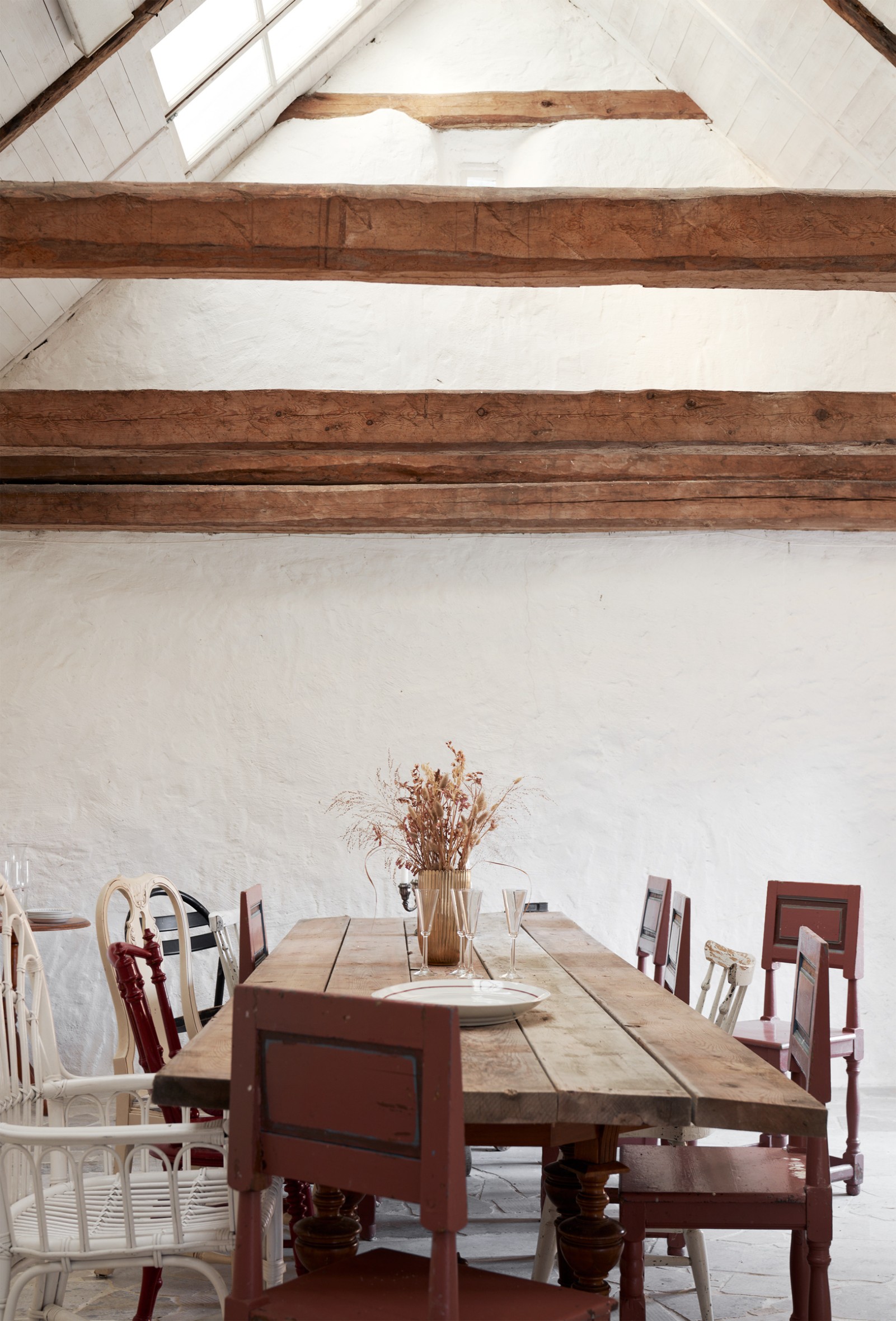 salle à manger avec poutres salle à manger avec poutres