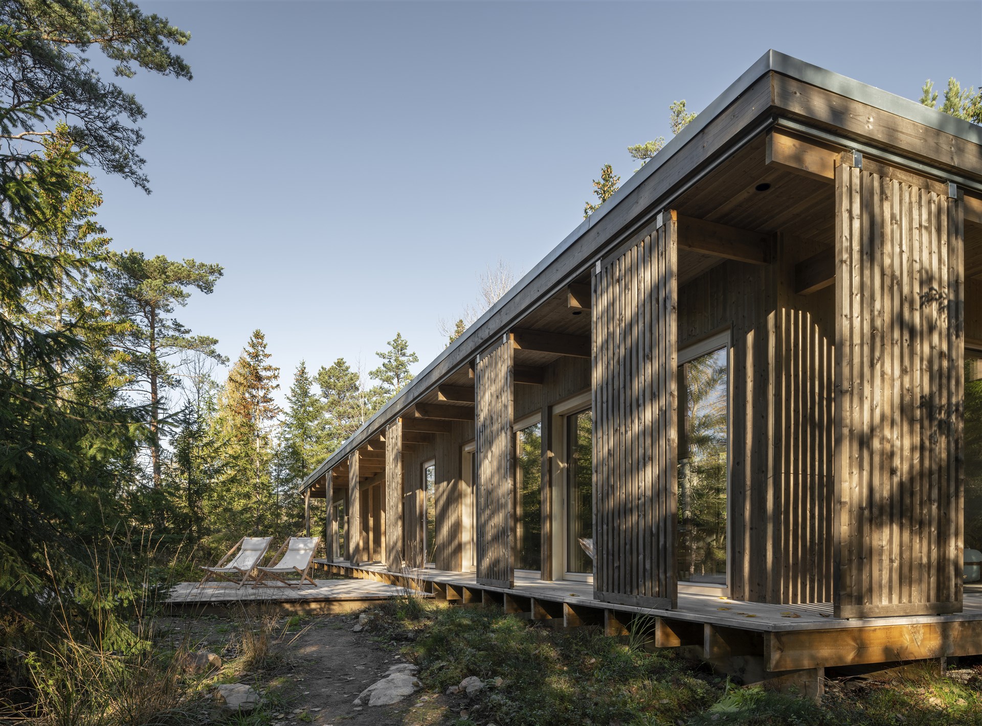 maison d maison d'architecte façade bois