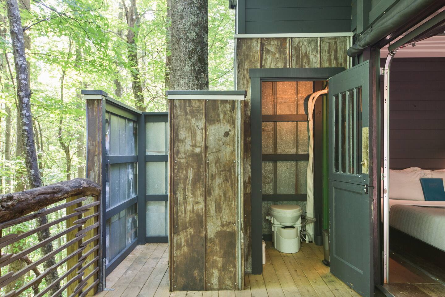 salle de bain extérieure sur terrasse salle de bain extérieure sur terrasse