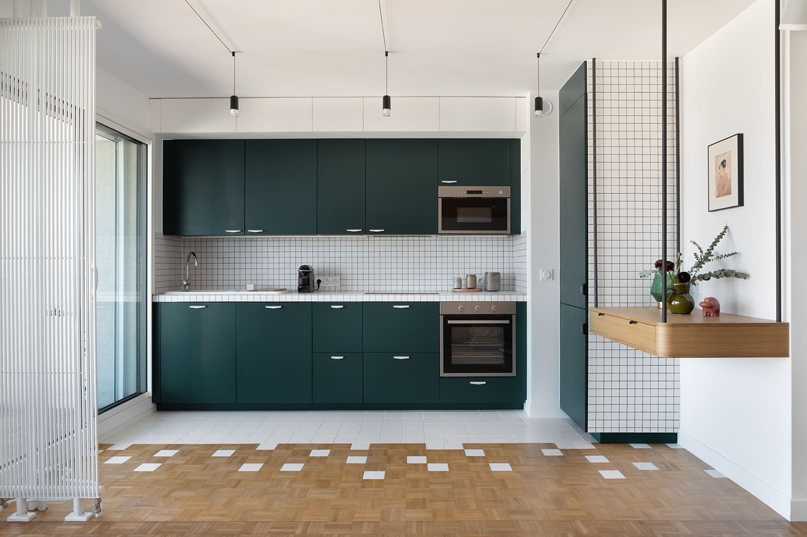 cuisine verte personnalisée avec Plum cuisine verte personnalisée avec Plum