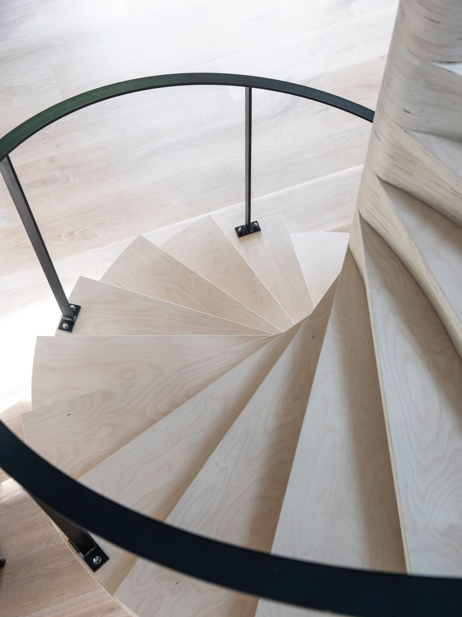 escalier design en bois clair escalier design en bois clair