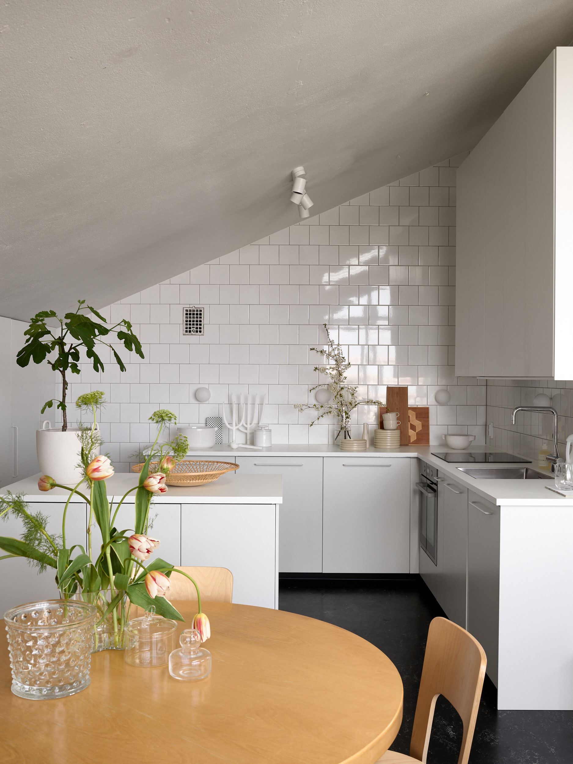 cuisine design blanche