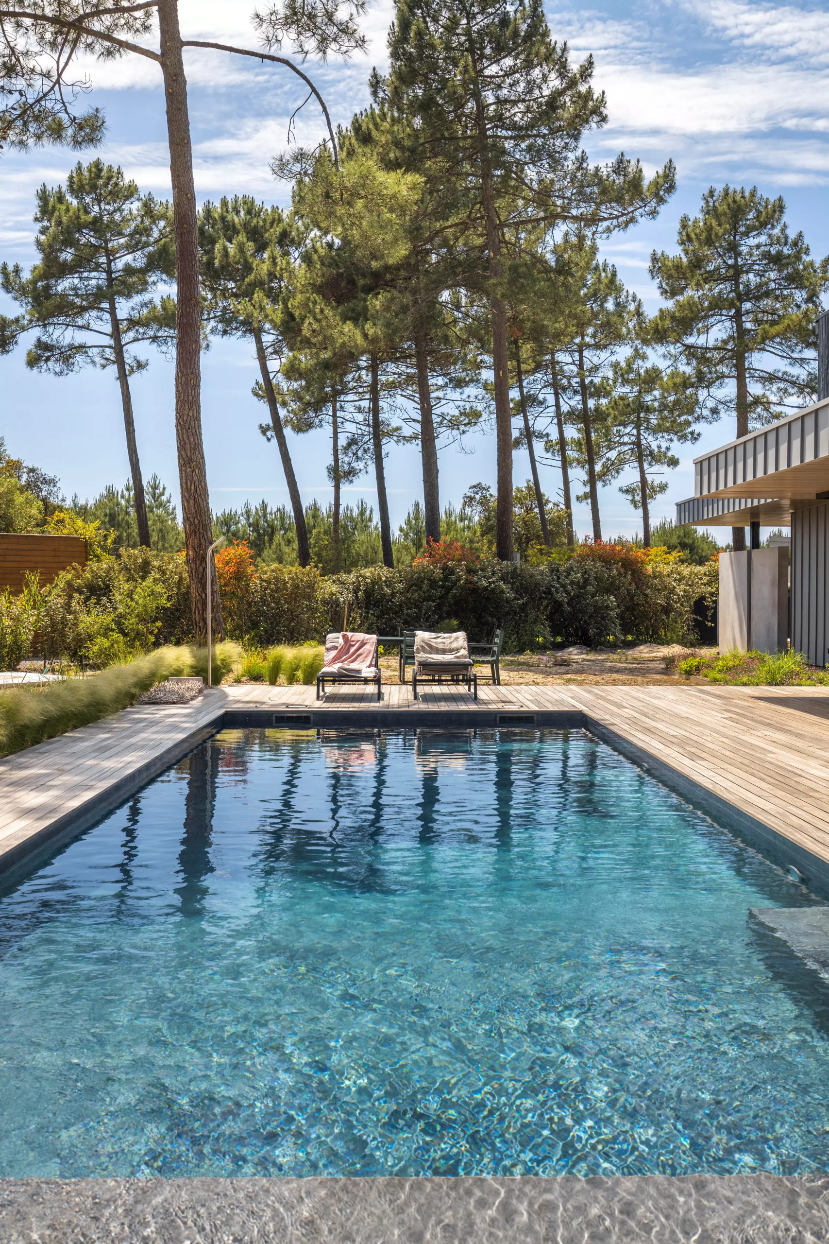 jardin maison contemporaine avec piscine jardin maison contemporaine avec piscine