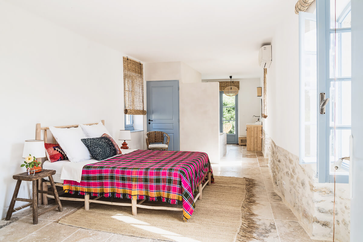 chambre rustique maison en pierres rénovée chambre rustique maison en pierres rénovée