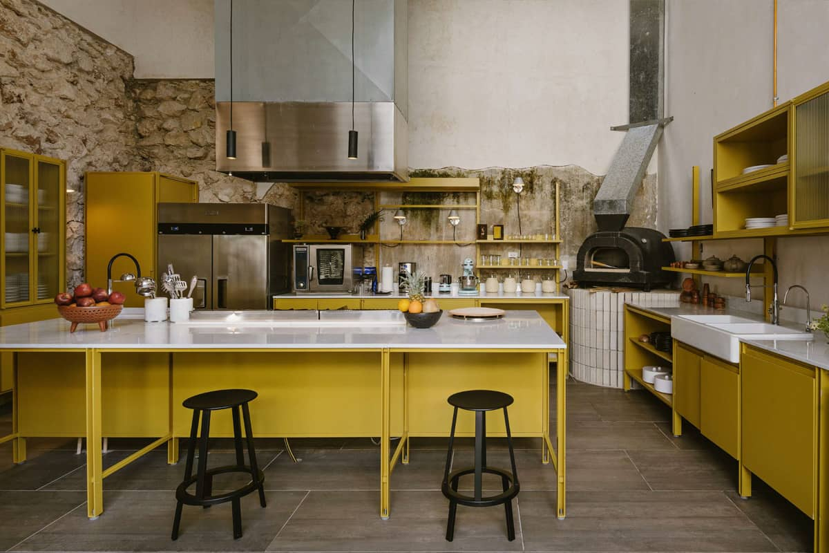 cuisine jaune