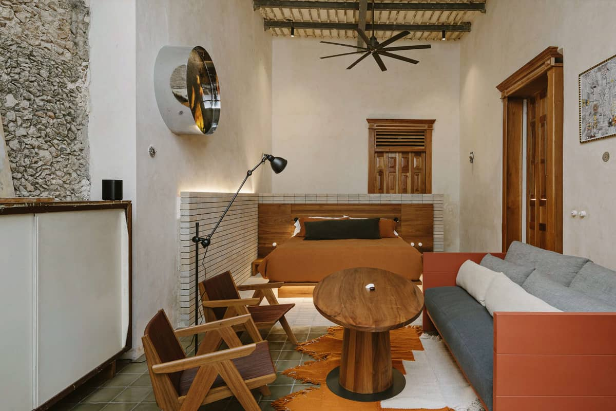 chambre maison au Mexique