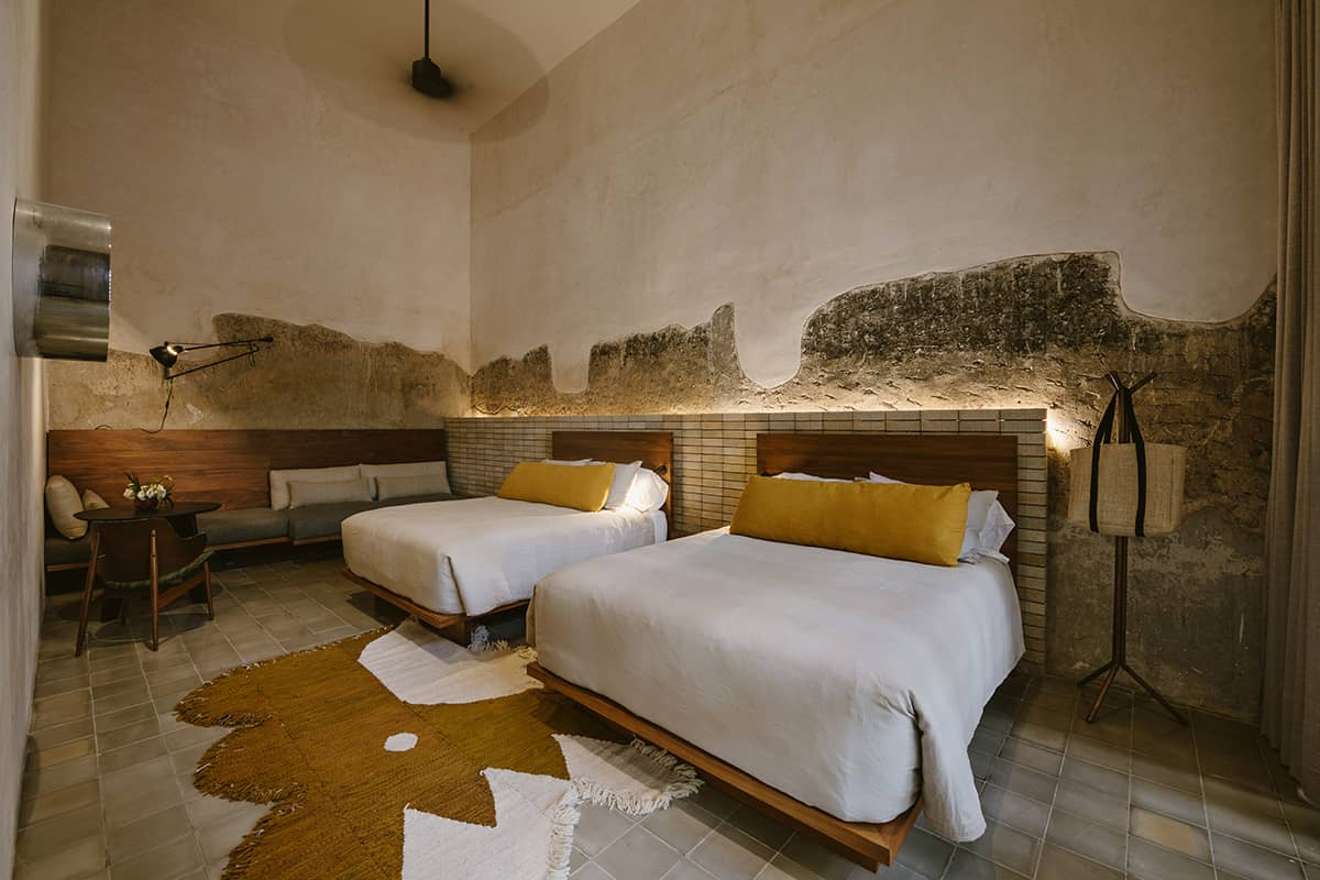 chambre maison rénovée