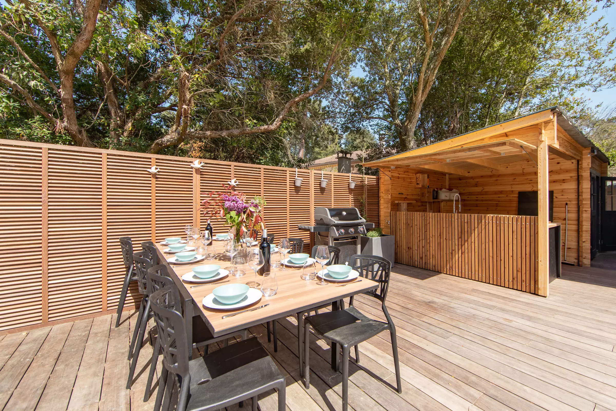 salle à manger extérieure sur terrasse bois salle à manger extérieure sur terrasse bois