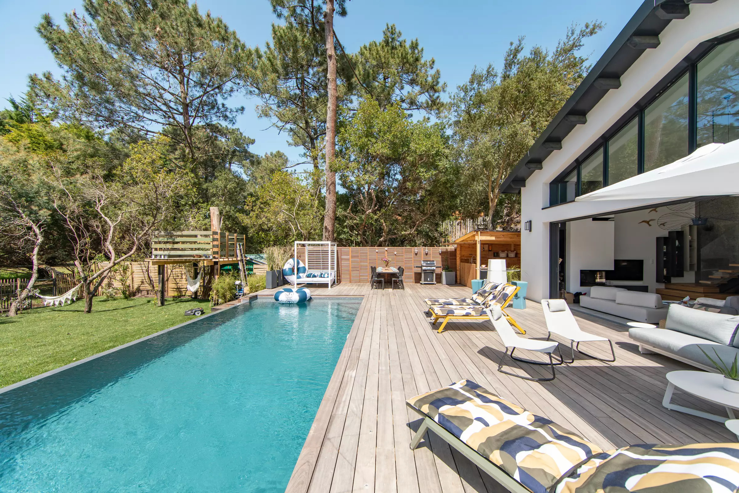 terrasse bois avec piscine terrasse bois avec piscine